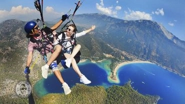 Voo Duplo Parapente com Fotos e Vídeos Insta 360º